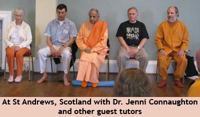 At St. Andrews, Scotland with Dr. Jenni Connaughton and other guest tutors