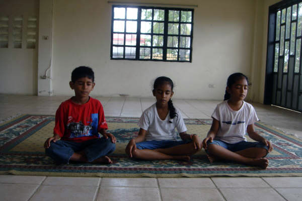 Children's Yoga retreate at Trinadad