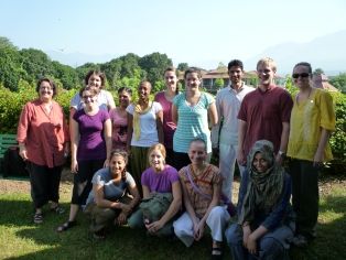 Photo of the Canadian group at SRSG