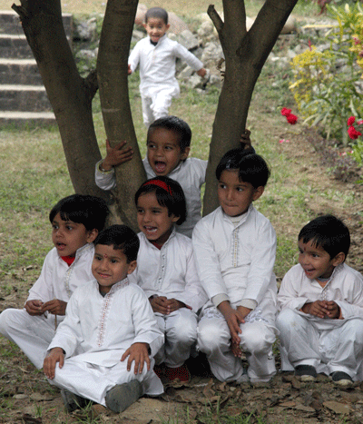 children at SRSG