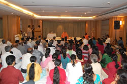 Bangalore Satsung with Swami Veda