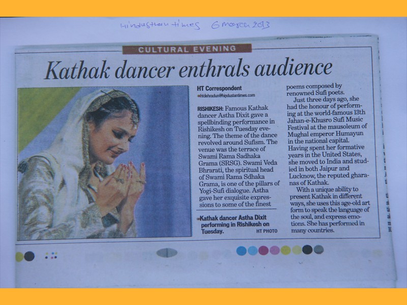 Kathak Dancer Enthrals Audience