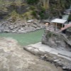 The prayag where two rivers join