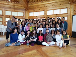 Group photo at Goeje island