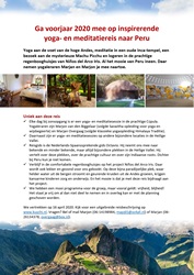 Trip to Peru in 2020